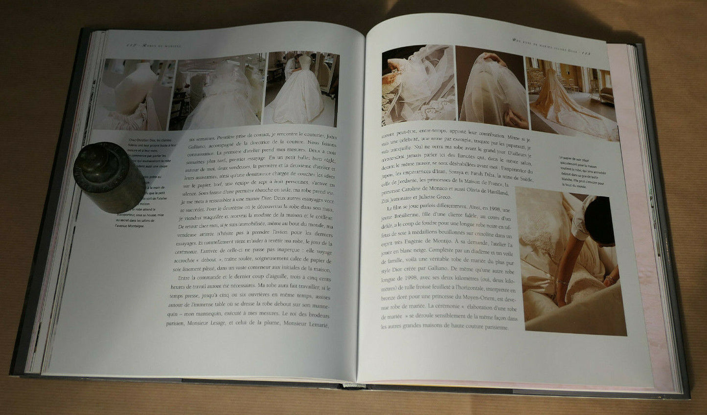 ROBES DE MARIEES / NICOLE PARROT / MODE COUTURE MARIAGE HISTOIRE PHOTOS / 1999