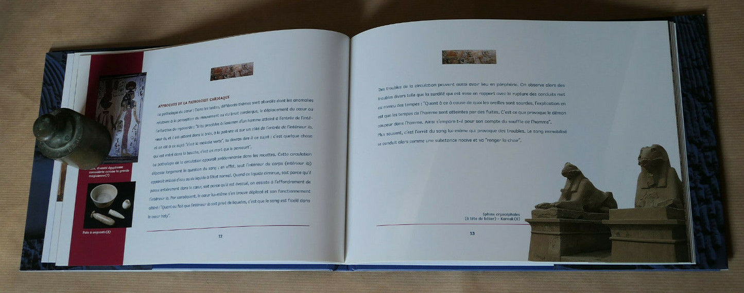 CARDIOLOGIE AU TEMPS DES PHARAONS / DR JOSSET / EGYPTE MEDECINE HISTOIRE / 2002