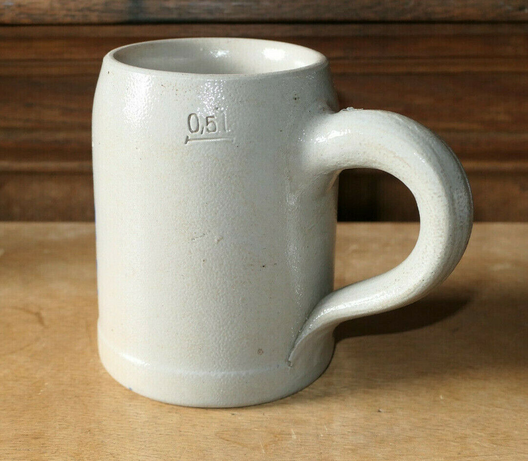 ANCIENNE CHOPE A BIERE DE COLLECTION RUPPANER KONSTANZ VINTAGE BEER MUG PINT