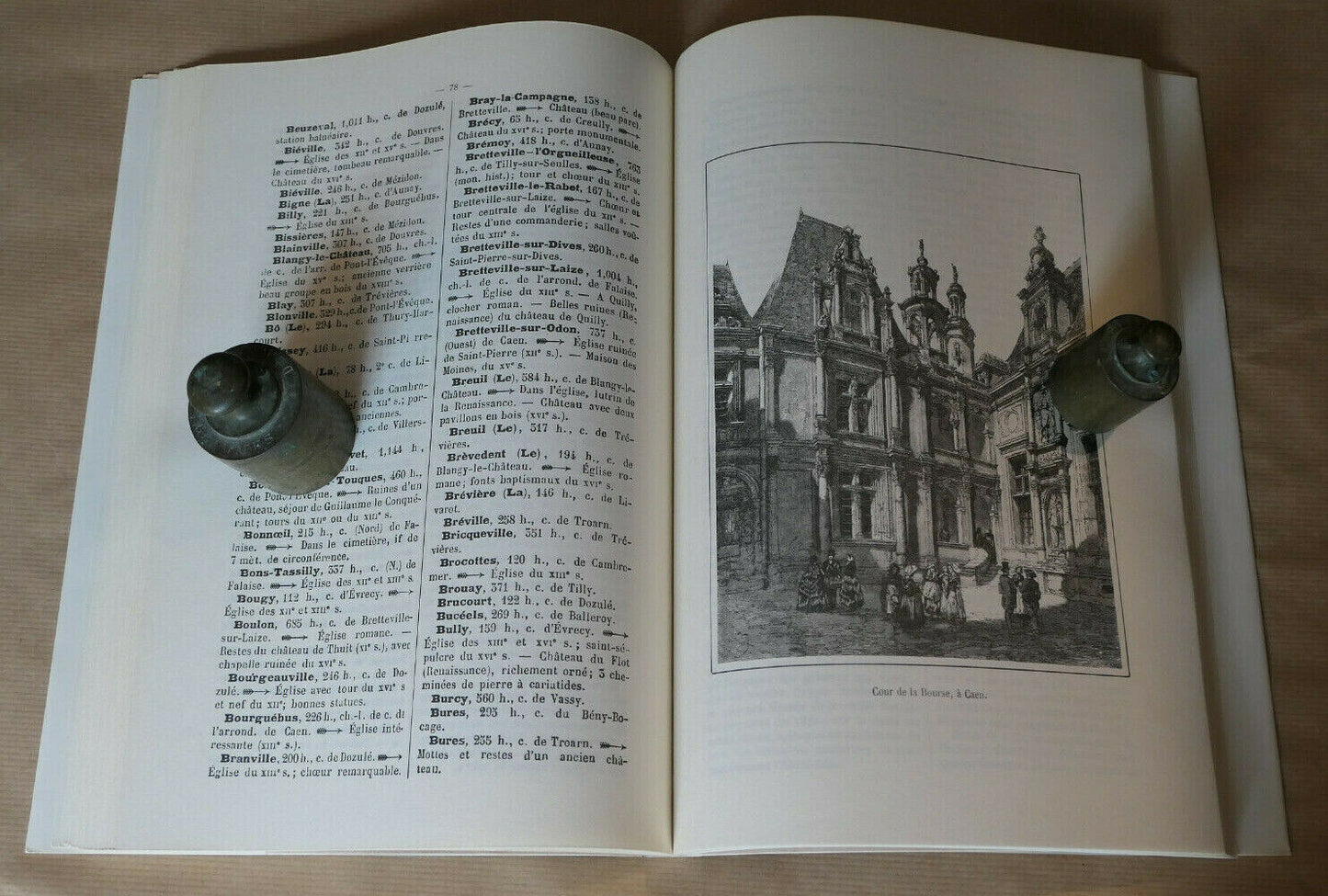 LE CALVADOS ABEL HUGO JULES VERNE ADOLPHE JOANNE / LES EDITIONS DU BASTION 1990