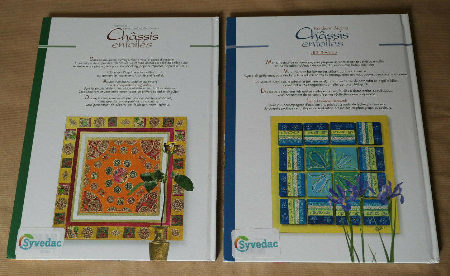 CHASSIS ENTOILES PEINTURE COLLAGE PAPIERS DECORATION TECHNIQUE CONSEILS PHOTOS