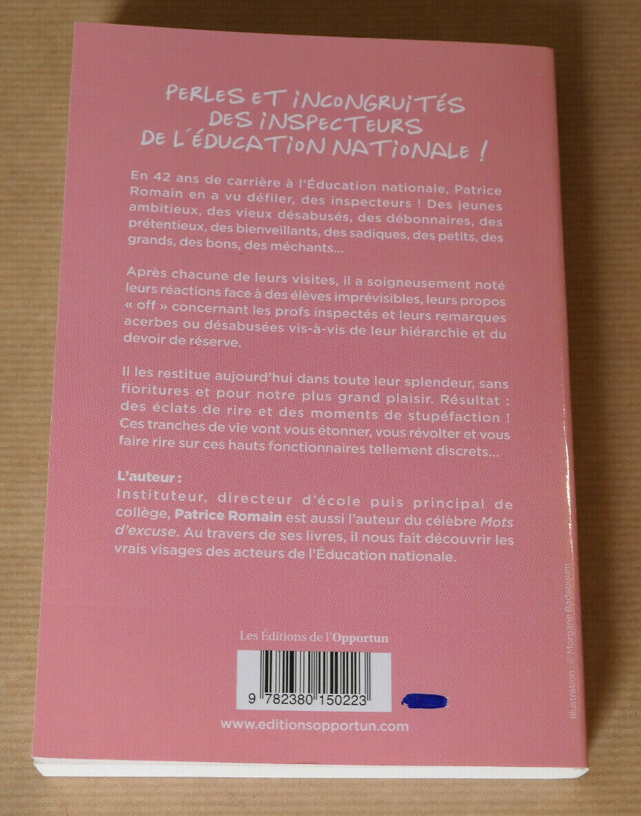 INSPECTEURS CASSE-COUILLES / PATRICE ROMAIN / EDUCATION NATIONALE 2020