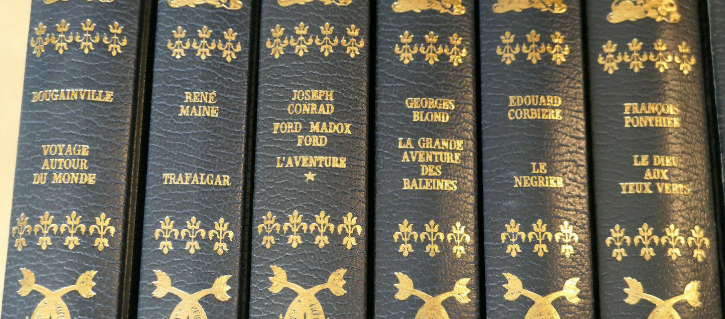 LAURENT ROMBALDI / LOT DE 13 VOLUMES / MARINE VOYAGE AVENTURES MER