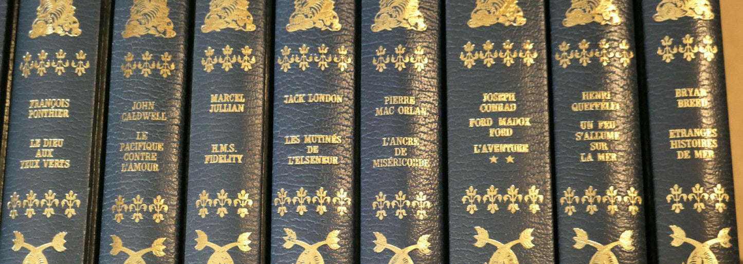 LAURENT ROMBALDI / LOT DE 13 VOLUMES / MARINE VOYAGE AVENTURES MER