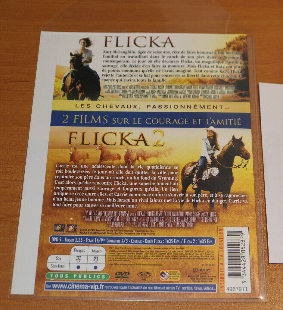 DVD FLICKA 1 & 2