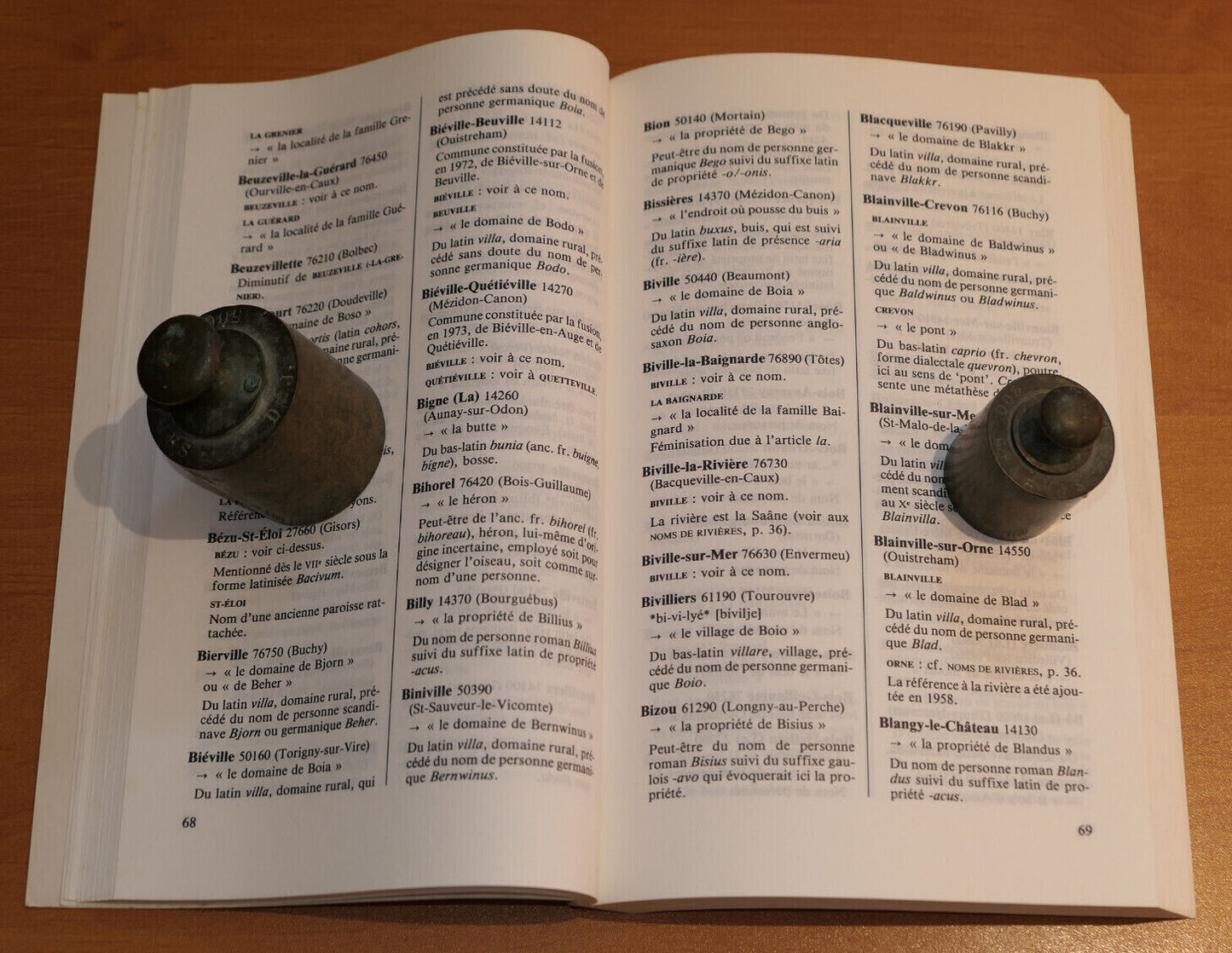 DICTIONNAIRE ETYMOLOGIQUE DES NOMS DE COMMUNES DE NORMANDIE / 1996