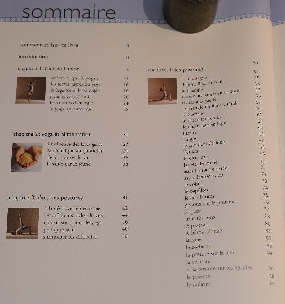 LE YOGA CHEZ VOUS GUIDE PRATIQUE ETAPE PAR ETAPE / TARA FRASER / PHOTOS 2002