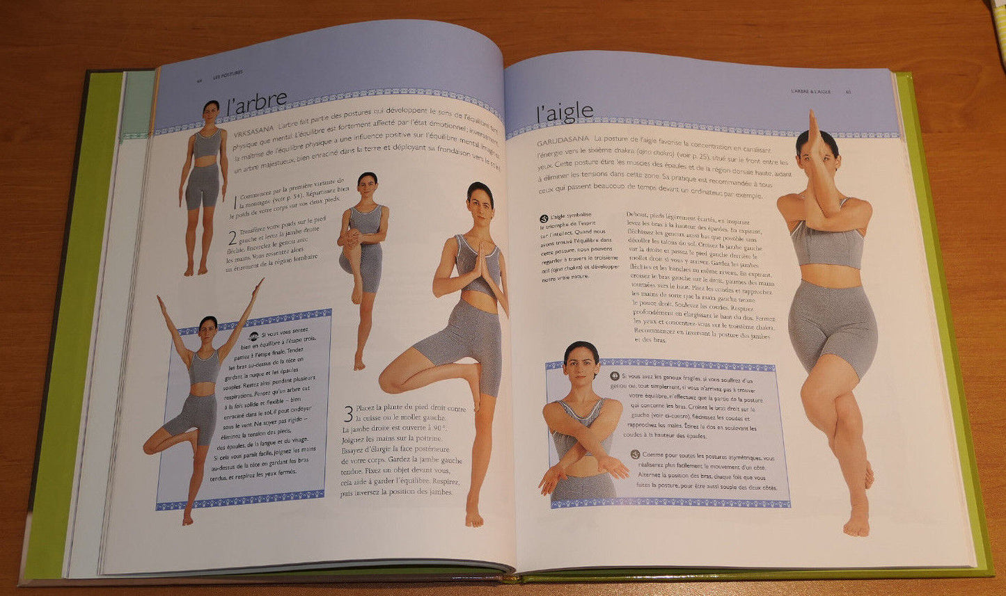 LE YOGA CHEZ VOUS GUIDE PRATIQUE ETAPE PAR ETAPE / TARA FRASER / PHOTOS 2002