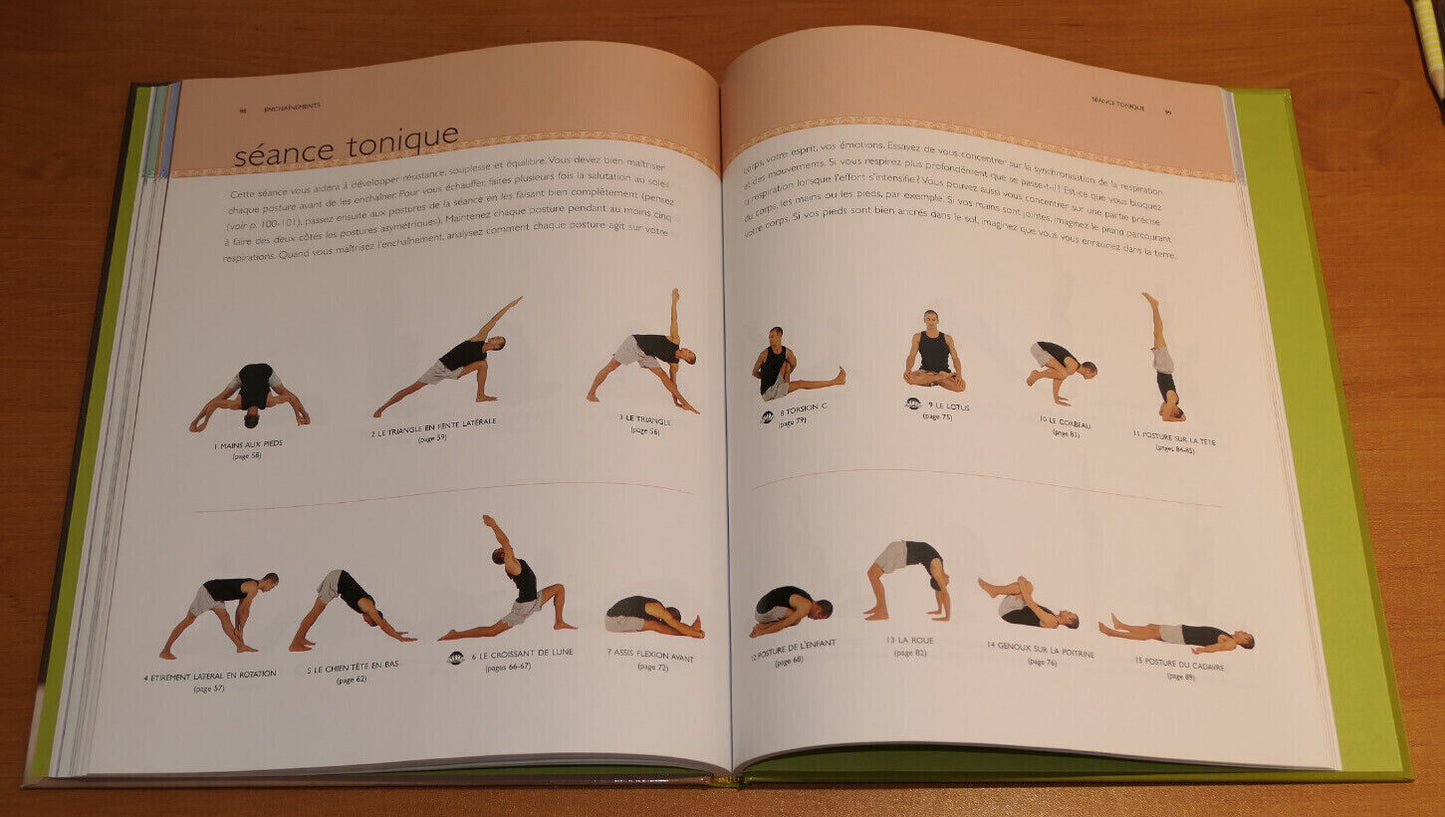 LE YOGA CHEZ VOUS GUIDE PRATIQUE ETAPE PAR ETAPE / TARA FRASER / PHOTOS 2002