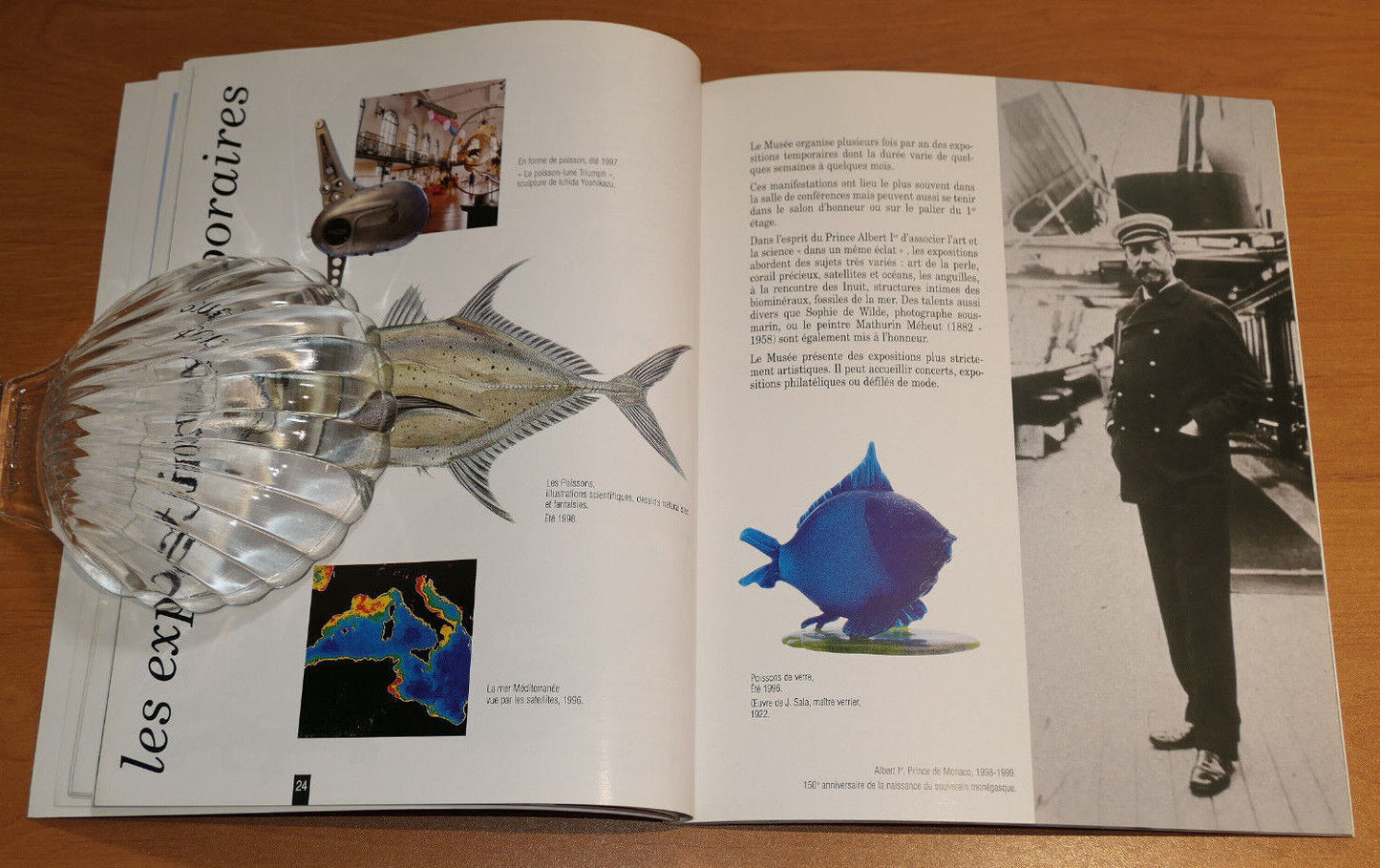 GUIDE DU MUSEE OCEANOGRAPHIQUE MONACO / 1999 / VOYAGE MER MARINE PHOTOS