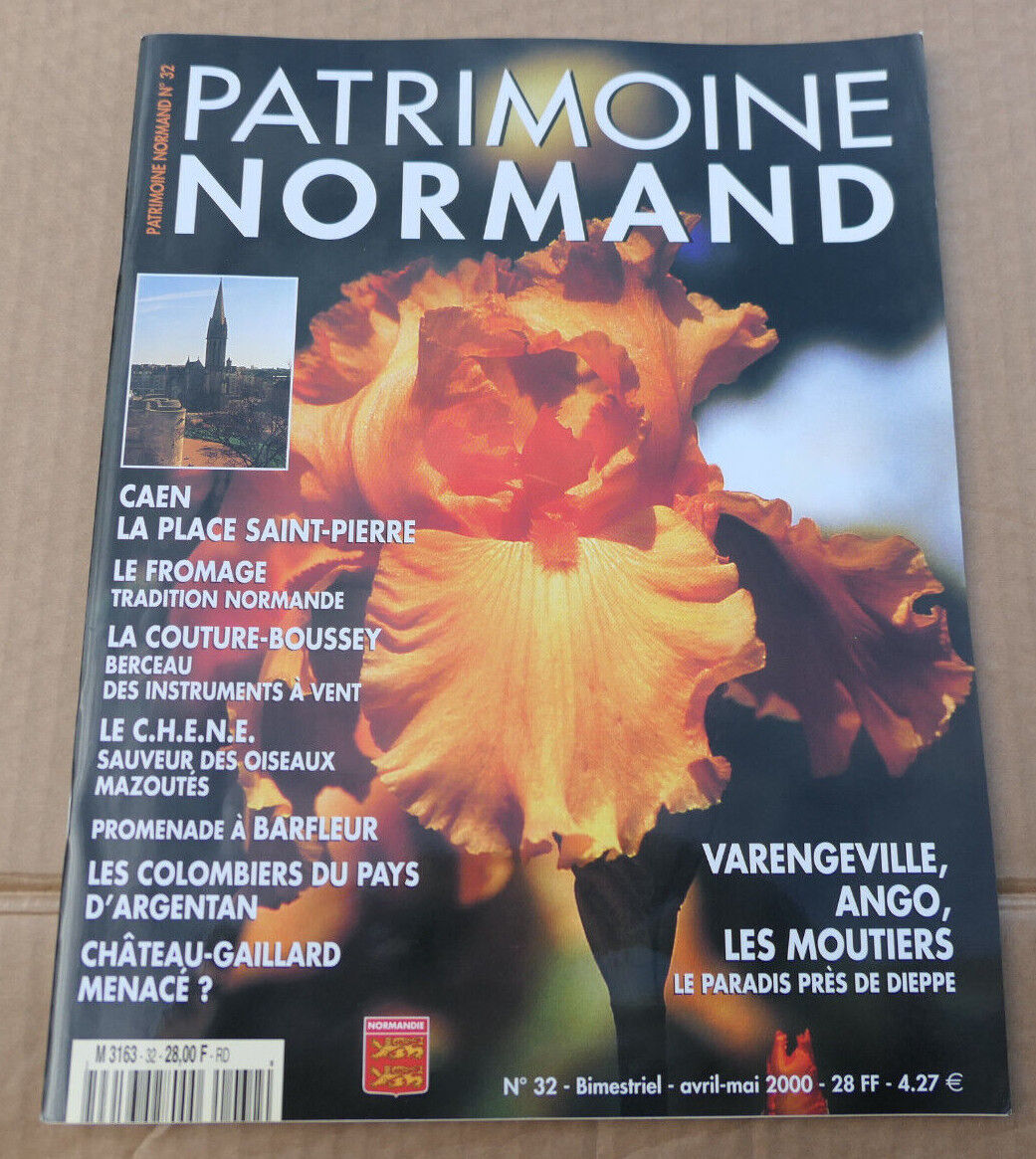 PATRIMOINE NORMAND / LOT 4 REVUES 2000 NUMEROS 32 33 34 35 / HISTOIRE NORMANDIE