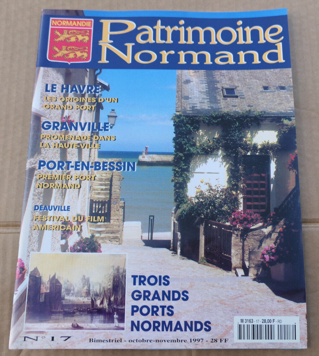 PATRIMOINE NORMAND / LOT 4 REVUES 1997 NUMEROS 16 17 18 19 / HISTOIRE NORMANDIE