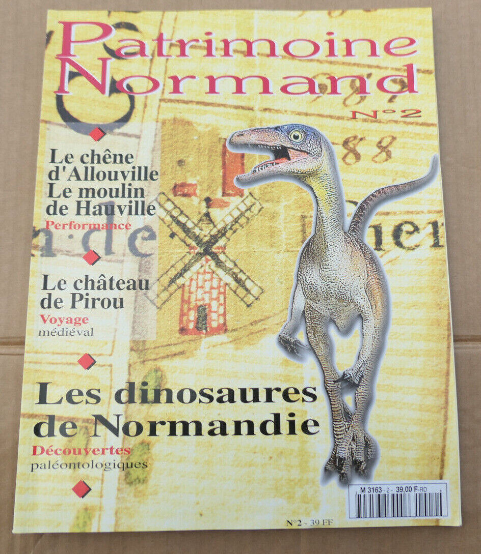 PATRIMOINE NORMAND / LOT 3 REVUES 1995 NUMEROS 1 2 3 / HISTOIRE NORMANDIE