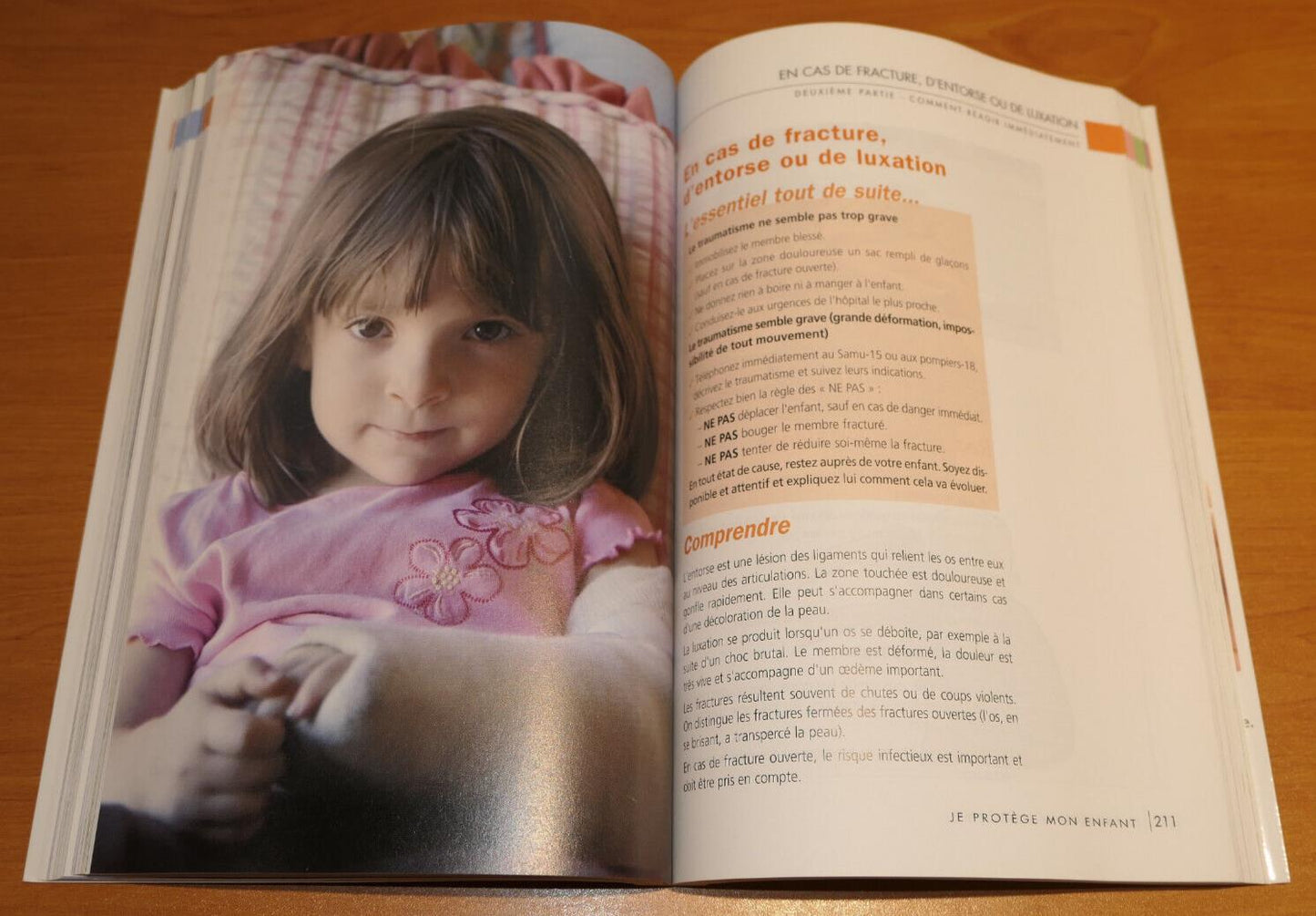 JE PROTEGE MON ENFANT / SECURITE SANTE SOIN OUTIL PRATIQUE GUIDE / 2013