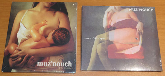 LOT DE 2 CD MUZ NOUCH / MON P'TIT TAPIN / T'ES MORTE