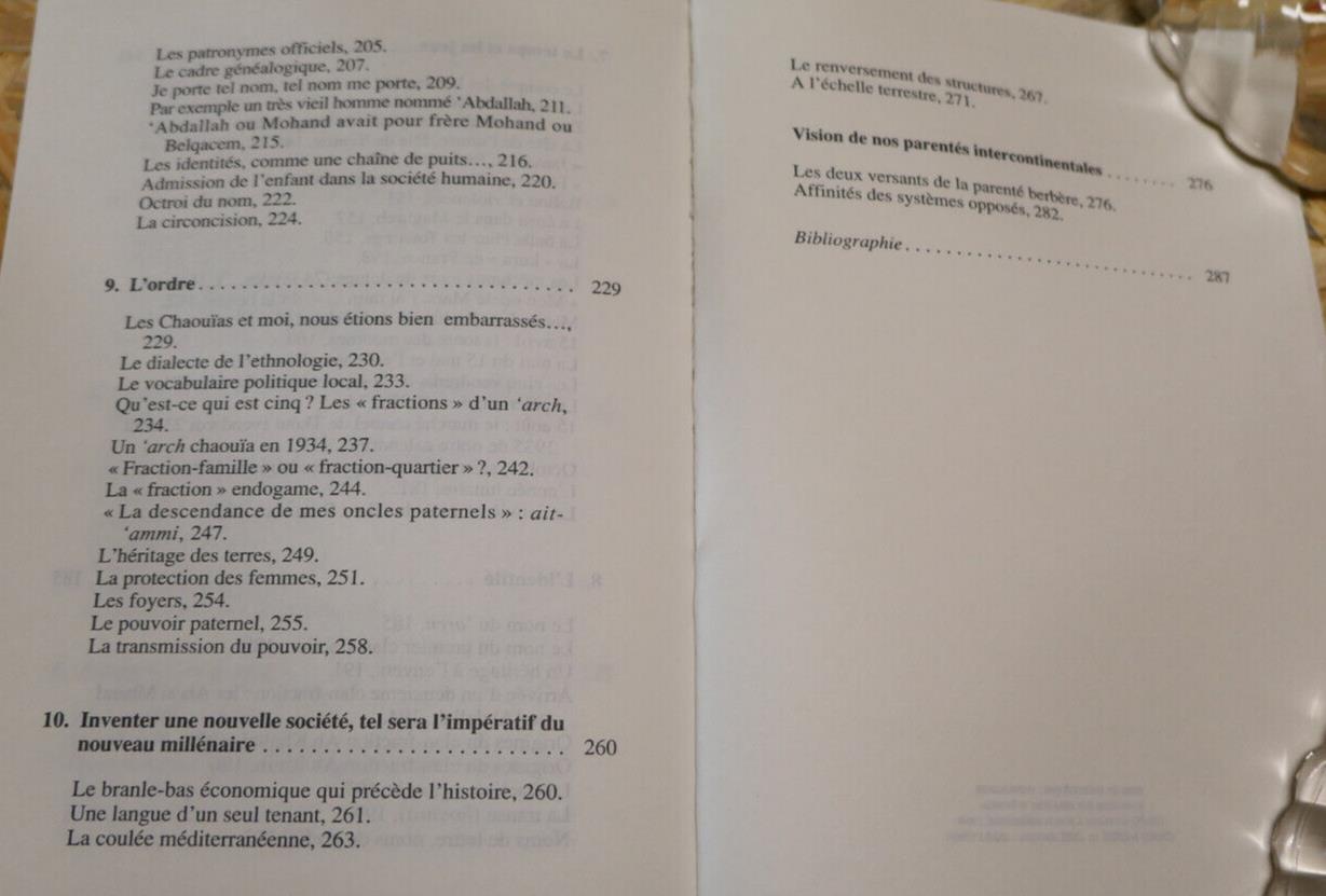 GERMAINE TILLION / IL ETAIT UNE FOIS L'ETHNOGRAPHIE / SEUIL 2000