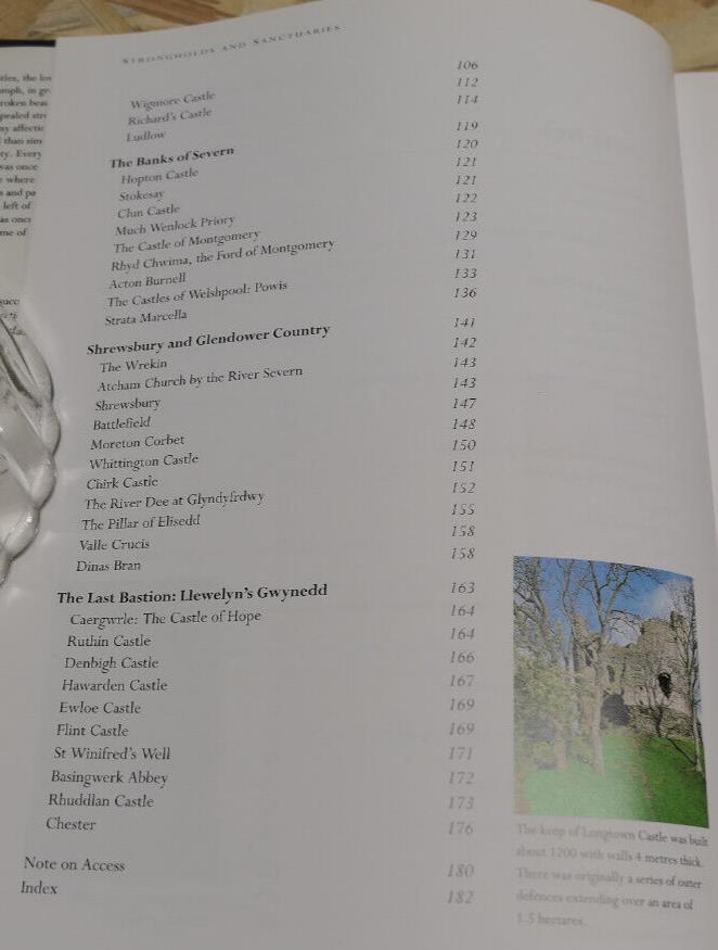 STRONGHOLDS AND SANCTUARIES THE BORDERLAND OF ENGLAND AND WALES / 1993