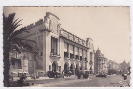CPA CARTE POSTALE ANCIENNE LA COTE D'AZUR NICE LA PROMENADE DES ANGLAIS