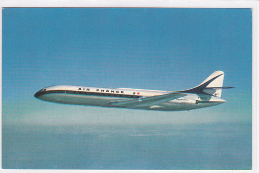 POSTCARD CPSM AIR FRANCE CARAVELLE MEDIUM-HAUL AIRCRAFT AVIATION