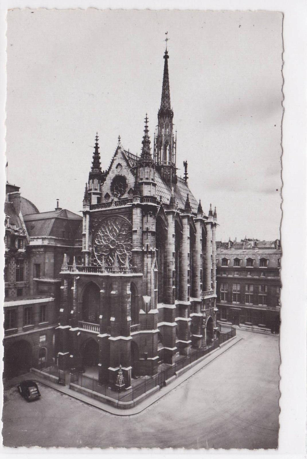 OLD POSTCARD CPA PARIS LA SAINTE-CHAPELLE 