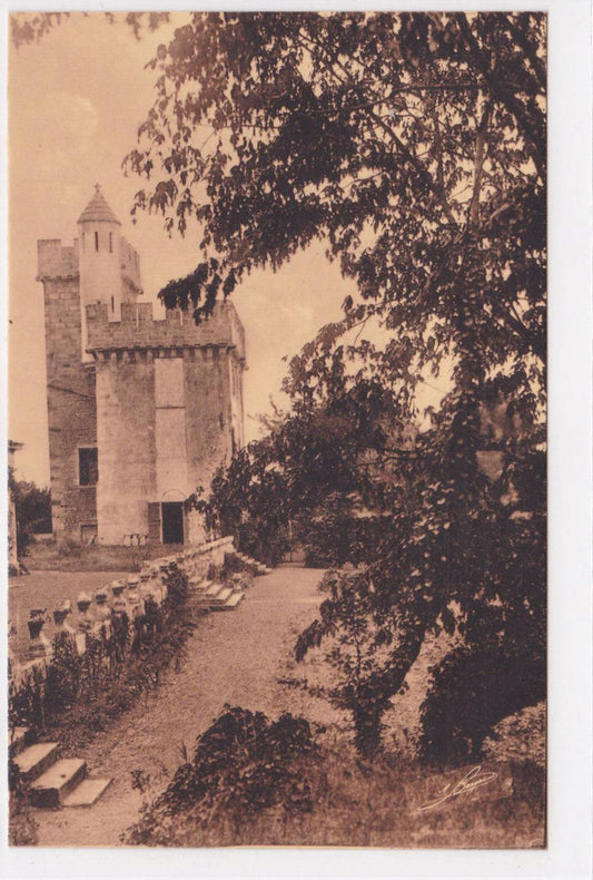 OLD POSTCARD CPA CRAZANNES DONJON 