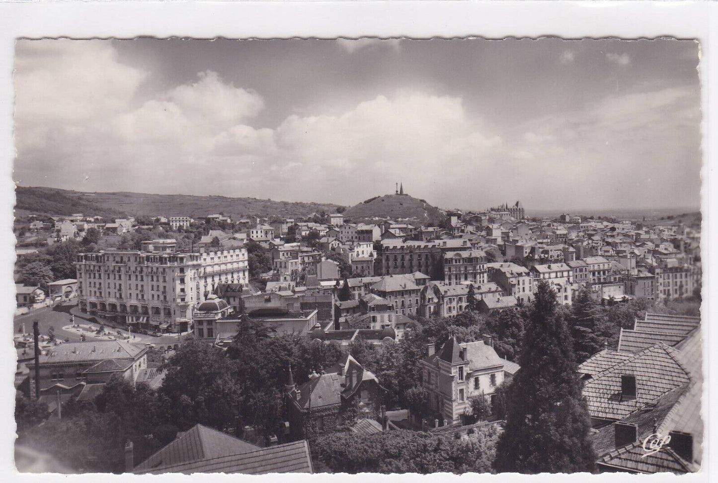 POSTCARD CPSM CHATELGUYON GENERAL VIEW TAKEN FROM THE HOTEL INTERNATIONAL 