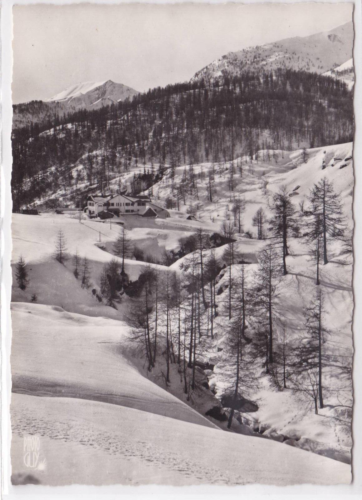 CARTE POSTALE CPSM LA FOUX-D'ALLOS LE RELAIS DU COL D'ALLOS