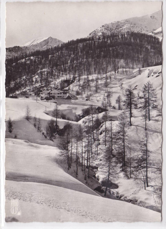 CARTE POSTALE CPSM LA FOUX-D'ALLOS LE RELAIS DU COL D'ALLOS