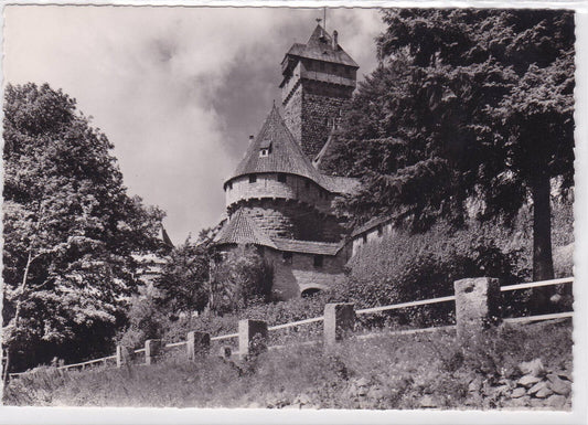 POSTCARD CPSM ALSACE LE HAUT KOENIGSBOURG THE KEEP AND THE SOUTH ENTRANCE 