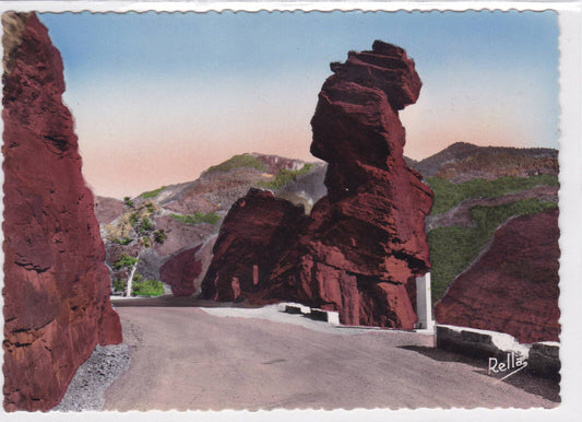 CPSM POSTCARD GORGES DE DALUIS THE GUARDIAN OF THE GORGES 