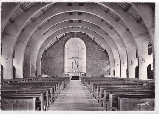 POSTCARD CPSM GERARDMER THE INTERIOR OF THE NEWLY REBUILT CHURCH 