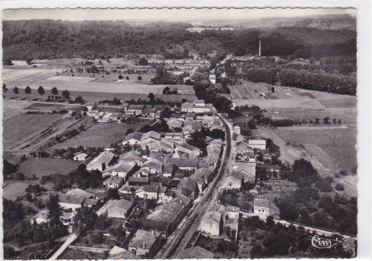 CARTE POSTALE CPSM RACHECOURT-SUR-MARNE VUE GENERALE AERIENNE HAUTE-MARNE (1954)