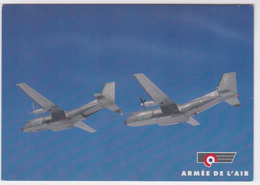 CARTE POSTALE CPM ARMEE DE L'AIR AVIONS C160 TRANSALL RAVITAILLEMENT AVIATION