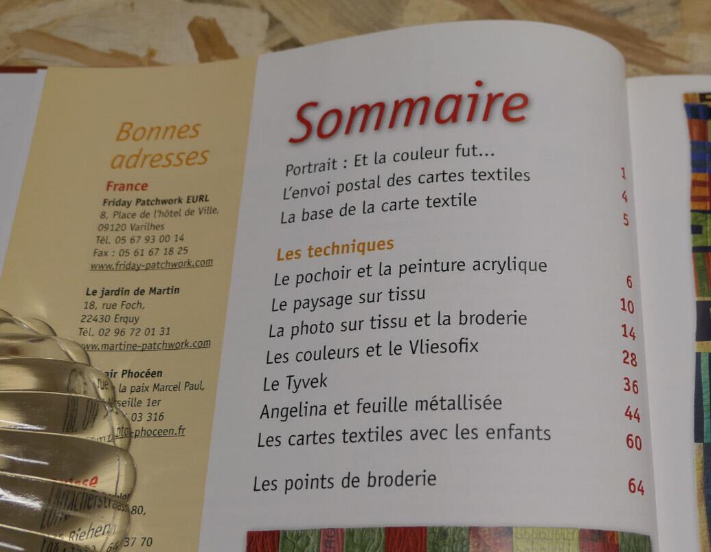 LES CARTES TEXTILES / RAMONA CONCONI LES EDITIONS DE SAXE 2008 LOISIRS CREATIFS
