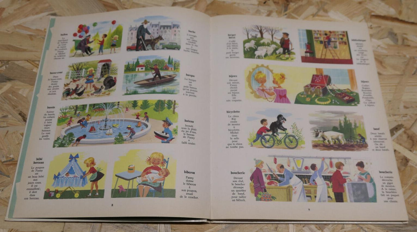 IMAGES ET MOTS / RENE GUILLOT HELENE POIRIE / LAROUSSE LECTURE ENFANTINA 1970