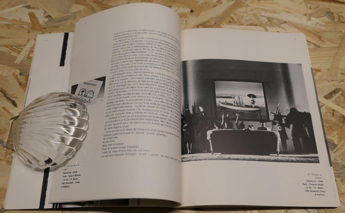 LE FILM PUBLICITAIRE / FLORENCE DE MEREDIEU / CINEMA PUBLICITE HISTOIRE ART 1985