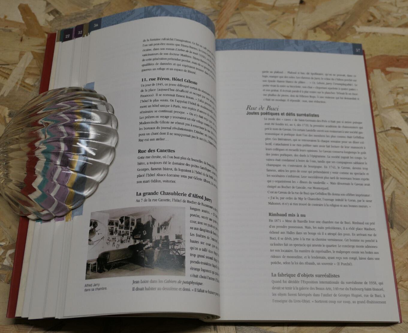 LA LITTERATURE A PARIS / HISTOIRE LIEUX VIE LITTERAIRE ECRIVAINS / LAROUSSE 1999