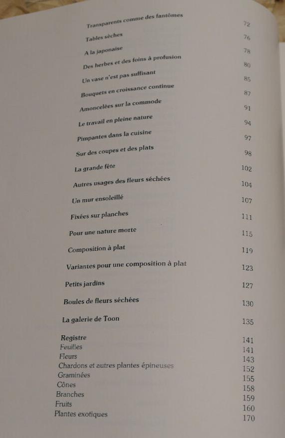 PLANTES ET FLEURS SECHEES / TOON LEEMANS / DESSAIN ET TOLRA 1979 / NATURE PHOTOS