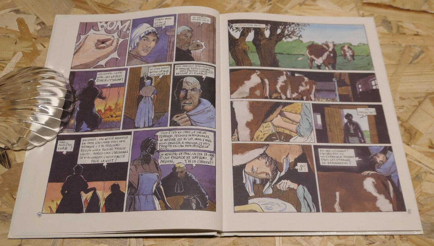 BD LA FABULEUSE HISTOIRE DU CAMEMBERT / NORMANDIE PLUS 1991