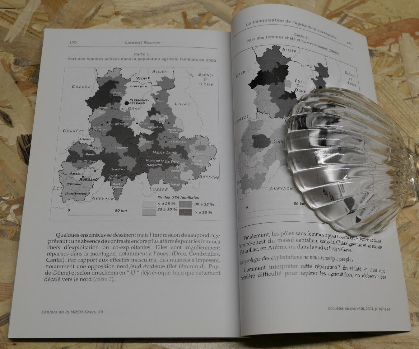 ENQUETES RURALES 10 / LES FEMMES DANS LES SOCIETES RURALES / CAEN 2004