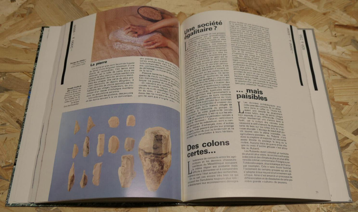 ARCHEOLOGIE D'UNE VALLEE / AISNE HISTOIRE PHOTOS / 1991