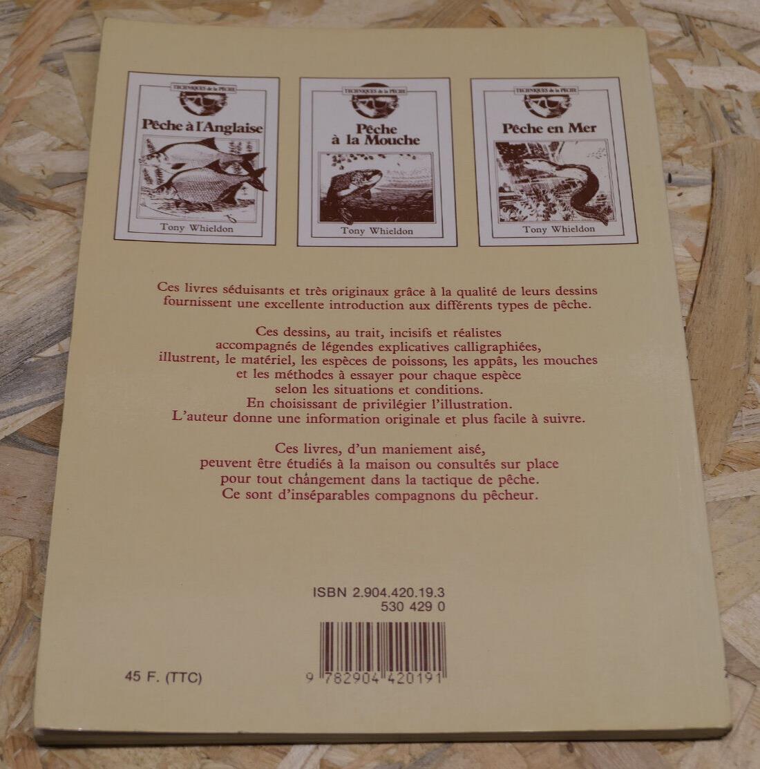 PECHE COTIERE EN BATEAU / TECHNIQUES ESPECES APPATS DESSINS / ANTHESE 1985