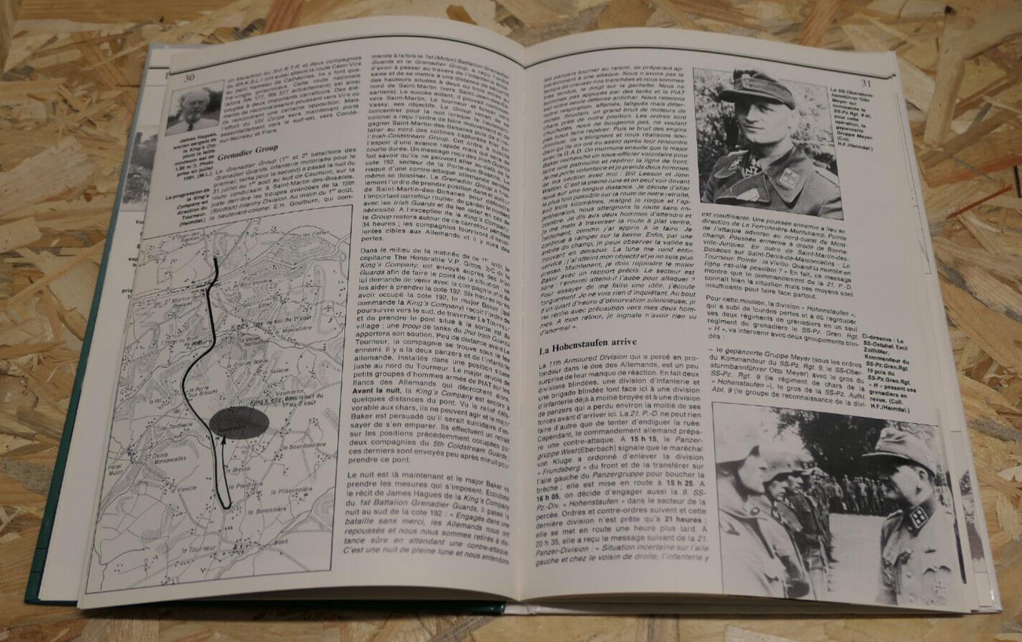 LA GARDE CONTRE LA HOHENSTAUFEN / HISTOIRE GUERRE WW2 MILITARIA NORMANDIE 1944