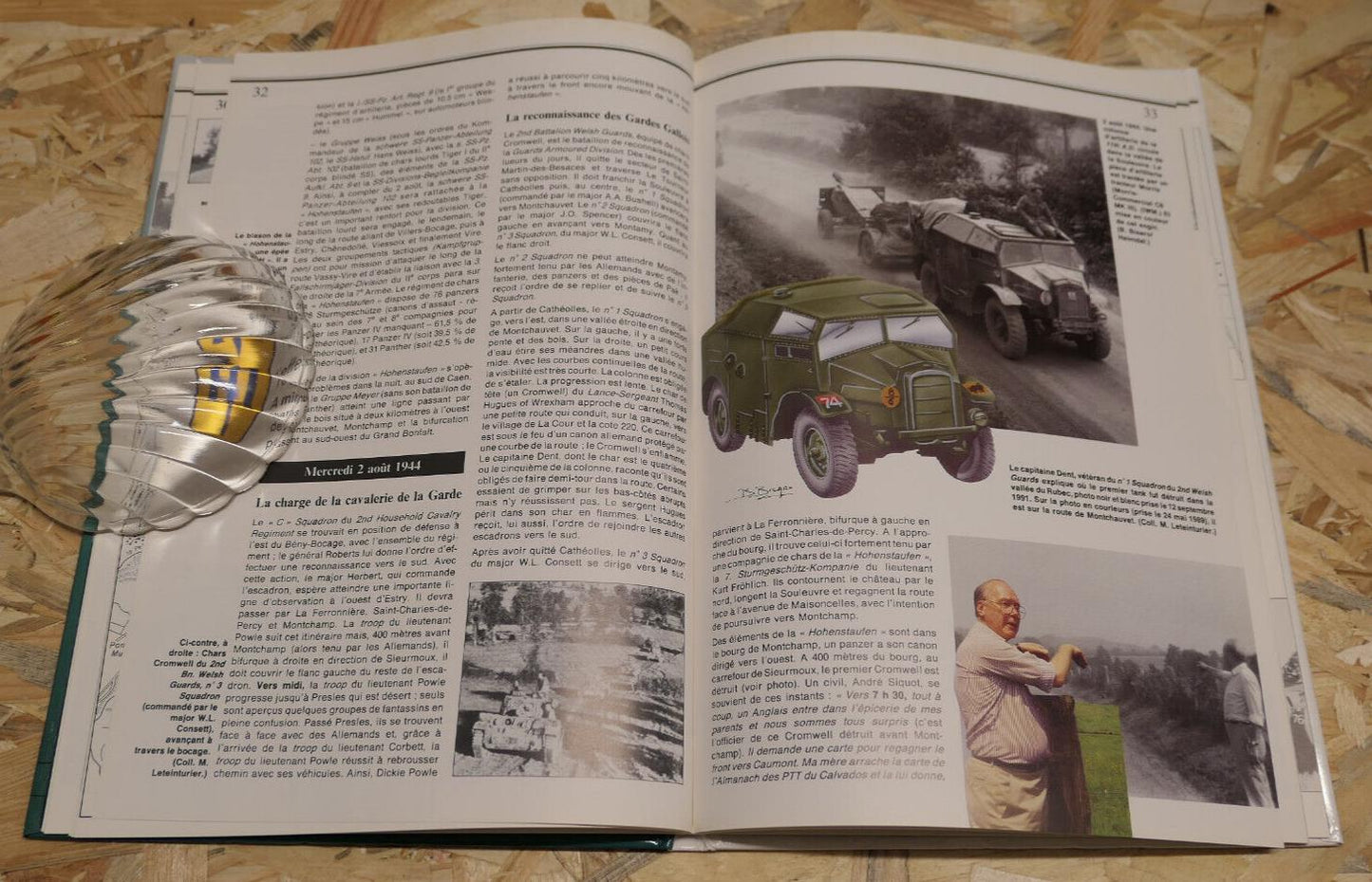 LA GARDE CONTRE LA HOHENSTAUFEN / HISTOIRE GUERRE WW2 MILITARIA NORMANDIE 1944