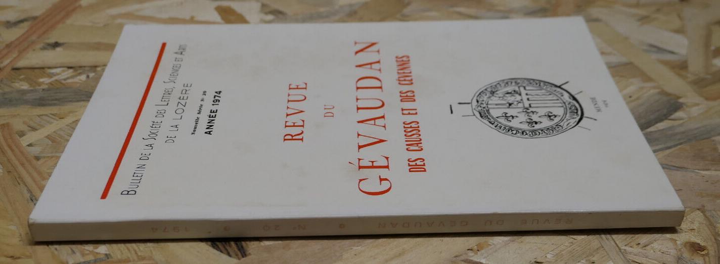 REVUE DU GEVAUDAN DES CAUSSES ET DES CEVENNES / MENDE 1974