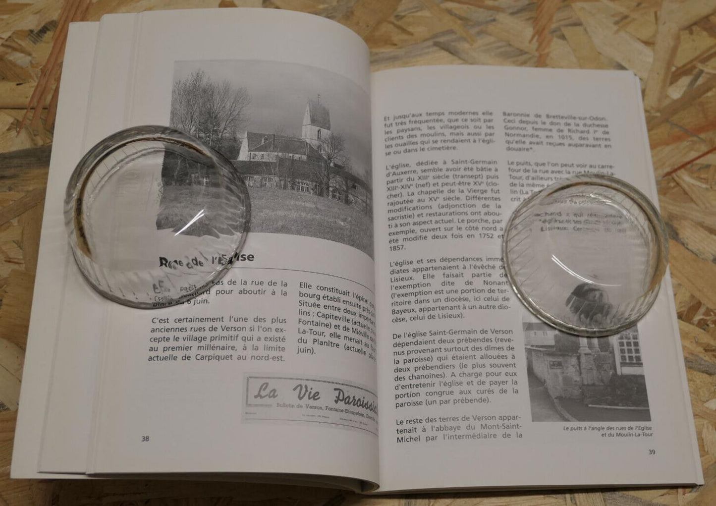 RUES DE VERSON INVENTAIRE ILLUSTRE / CALVADOS HISTOIRE PHOTOS PATRIMOINE / 2000