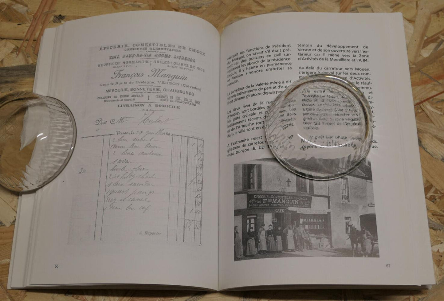 RUES DE VERSON INVENTAIRE ILLUSTRE / CALVADOS HISTOIRE PHOTOS PATRIMOINE / 2000