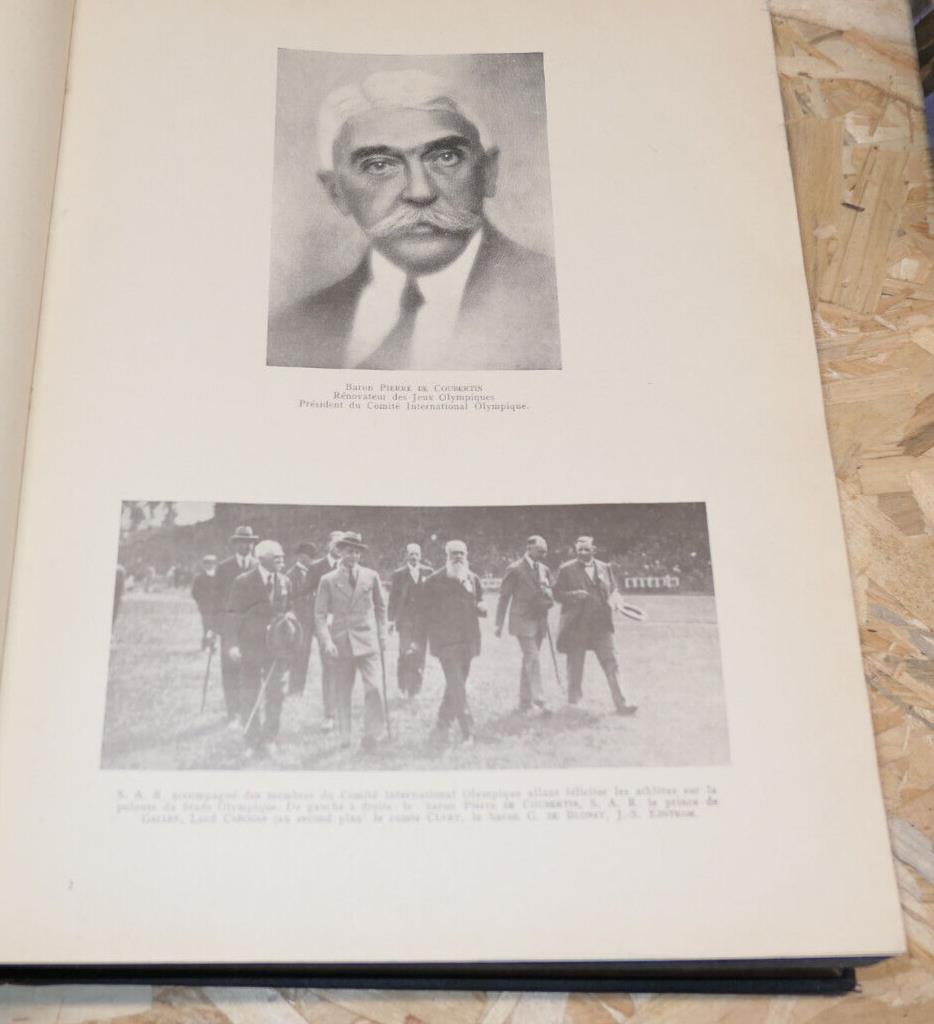 VIIIe OLYMPIADE JO PARIS 1924 RAPPORT OFFICIEL COMITE OLYMPIQUE FRANCAIS SPORT