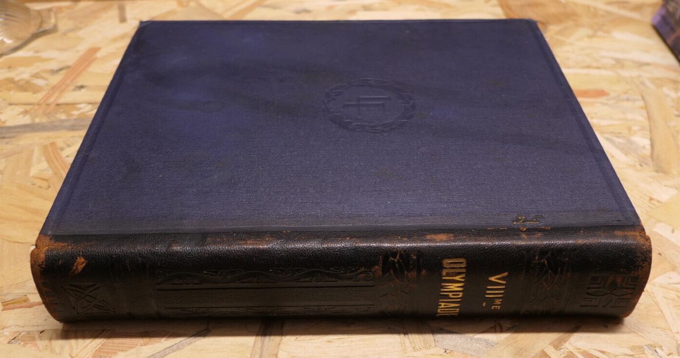 VIIIe OLYMPIADE JO PARIS 1924 RAPPORT OFFICIEL COMITE OLYMPIQUE FRANCAIS SPORT