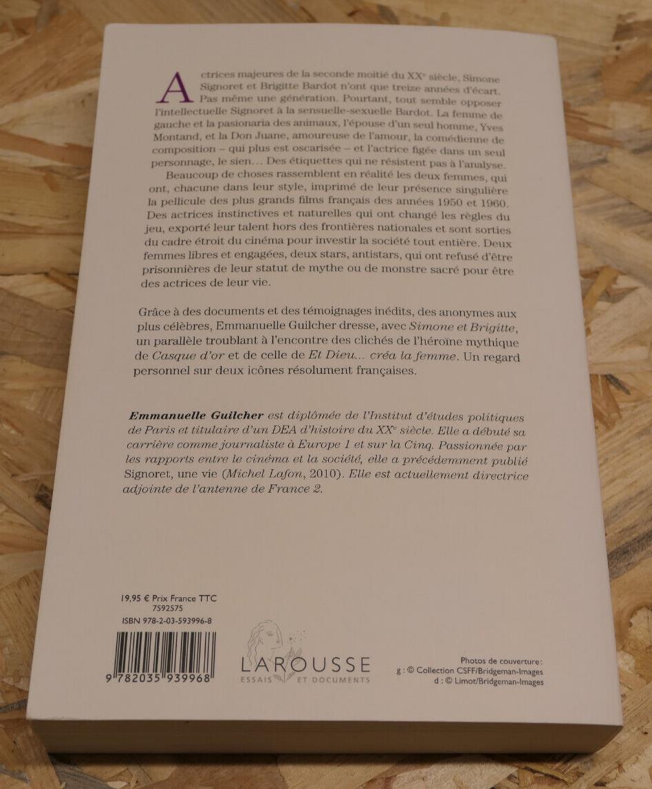 SIMONE ET BRIGITTE DEUX ICONES A LA FRANCAISE / HISTOIRE CINEMA DOCUMENTS 2018